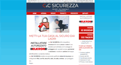 Desktop Screenshot of ccsicurezza.it